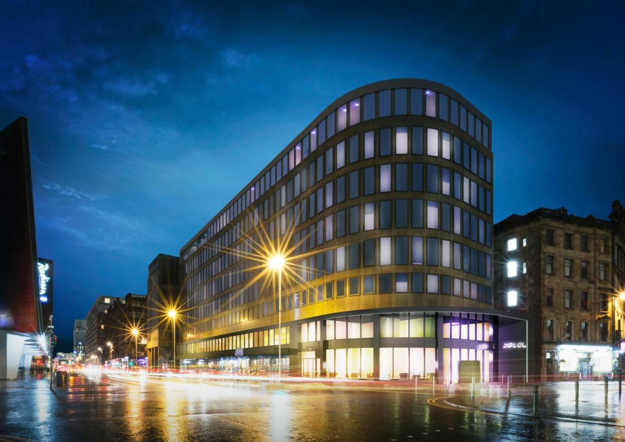 Yotel Glasgow Exteriér fotografie "The hotel is located in the city centre of Edinburgh, Scotland."